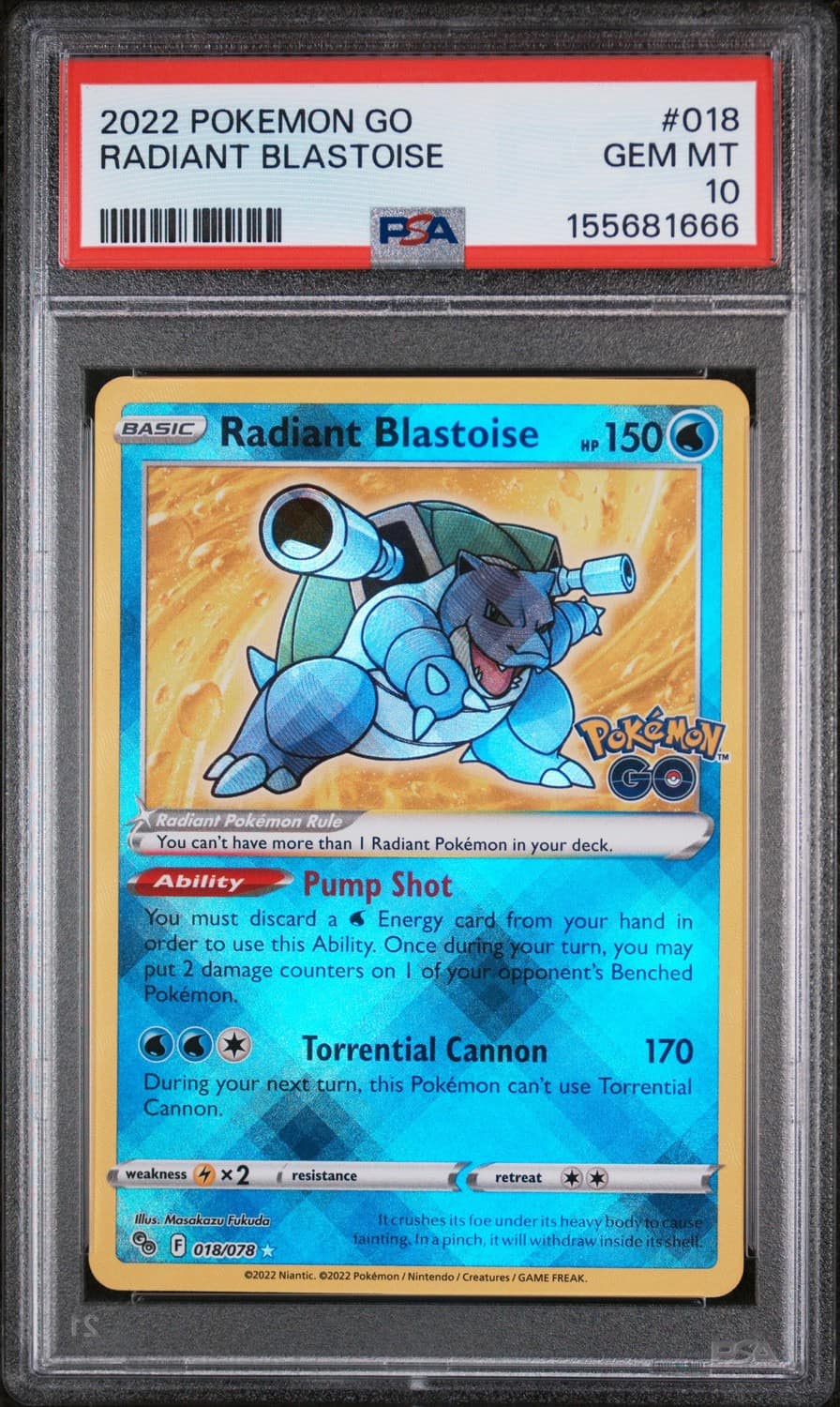 Radiant Blastoise