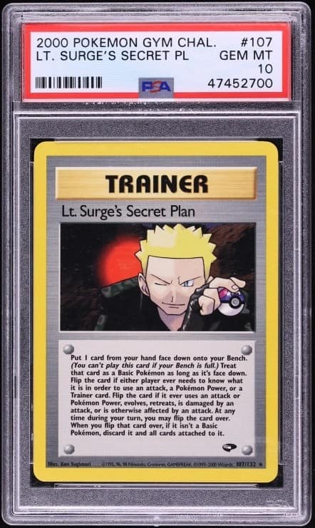 Lt. Surge'S Secret Pl