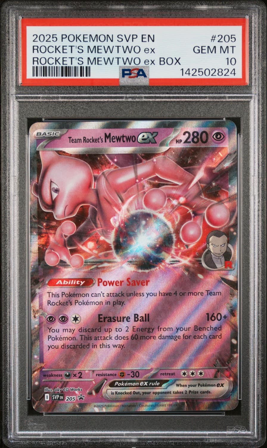Rocket'S Mewtwo Ex