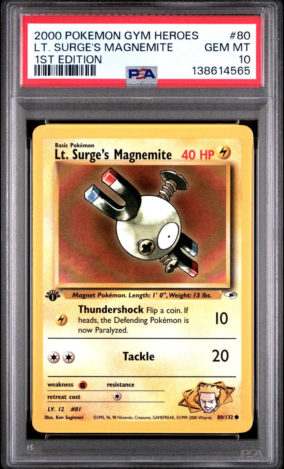 Lt. Surge'S Magnemite