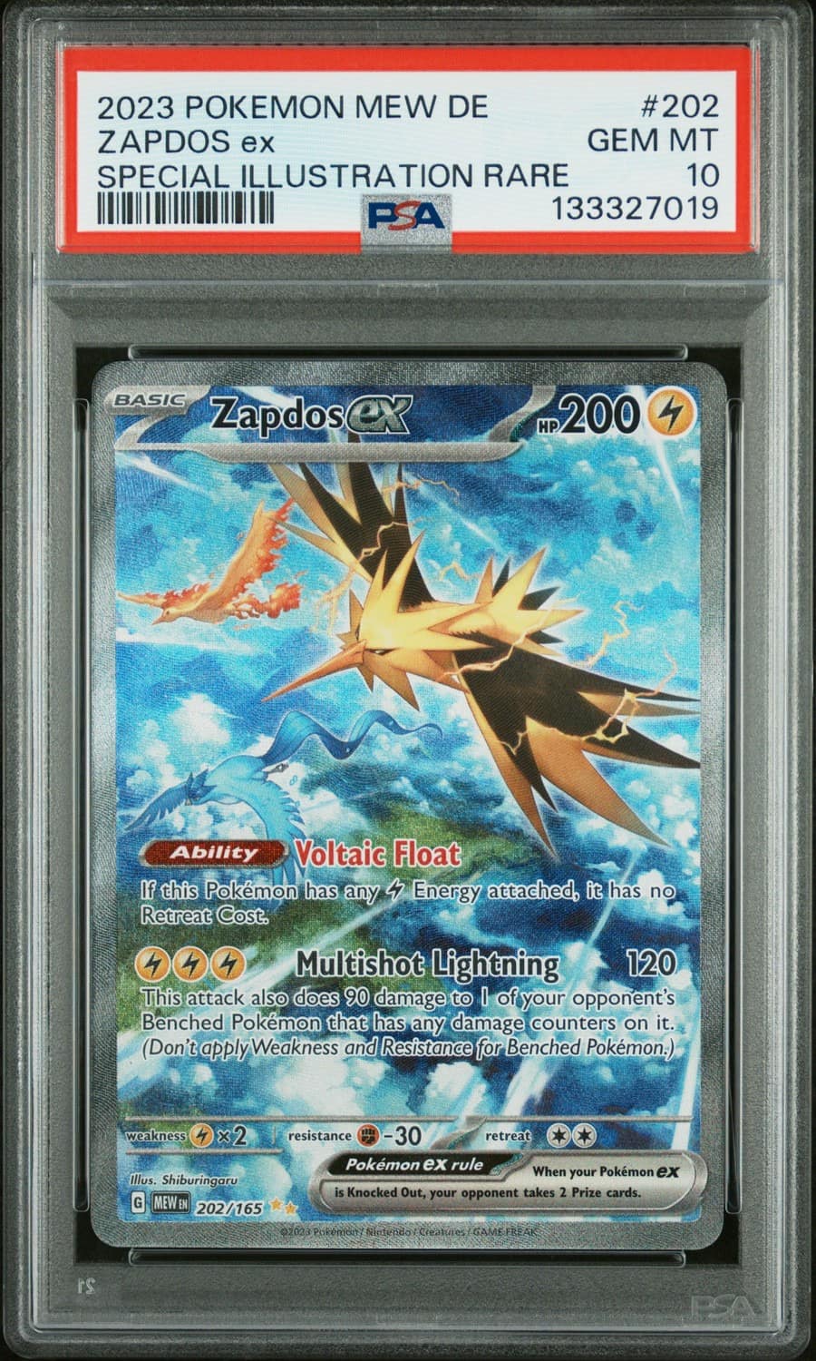 Zapdos Ex
