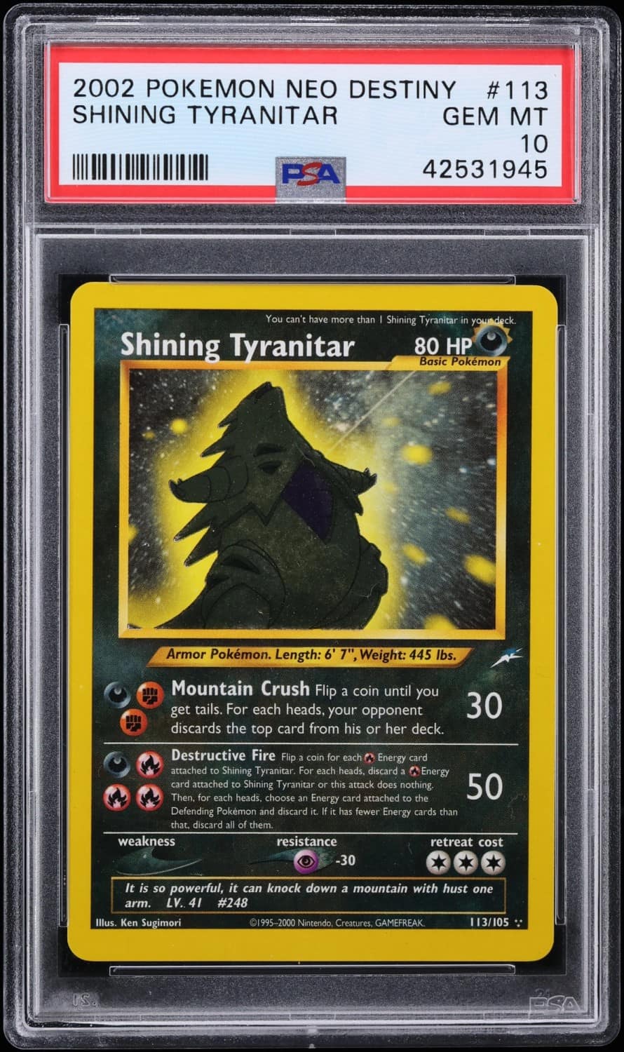 Shining Tyranitar