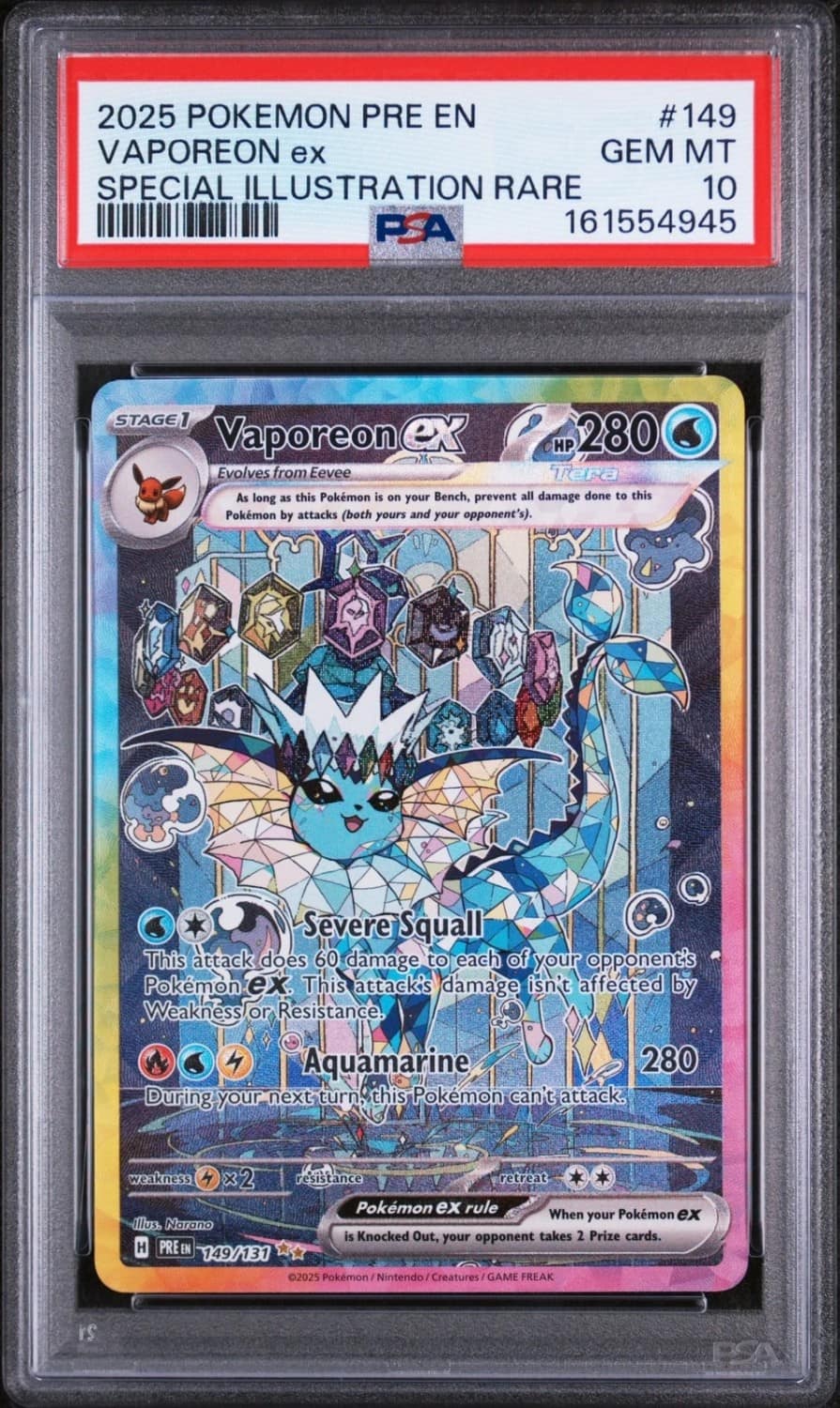 Vaporeon Ex