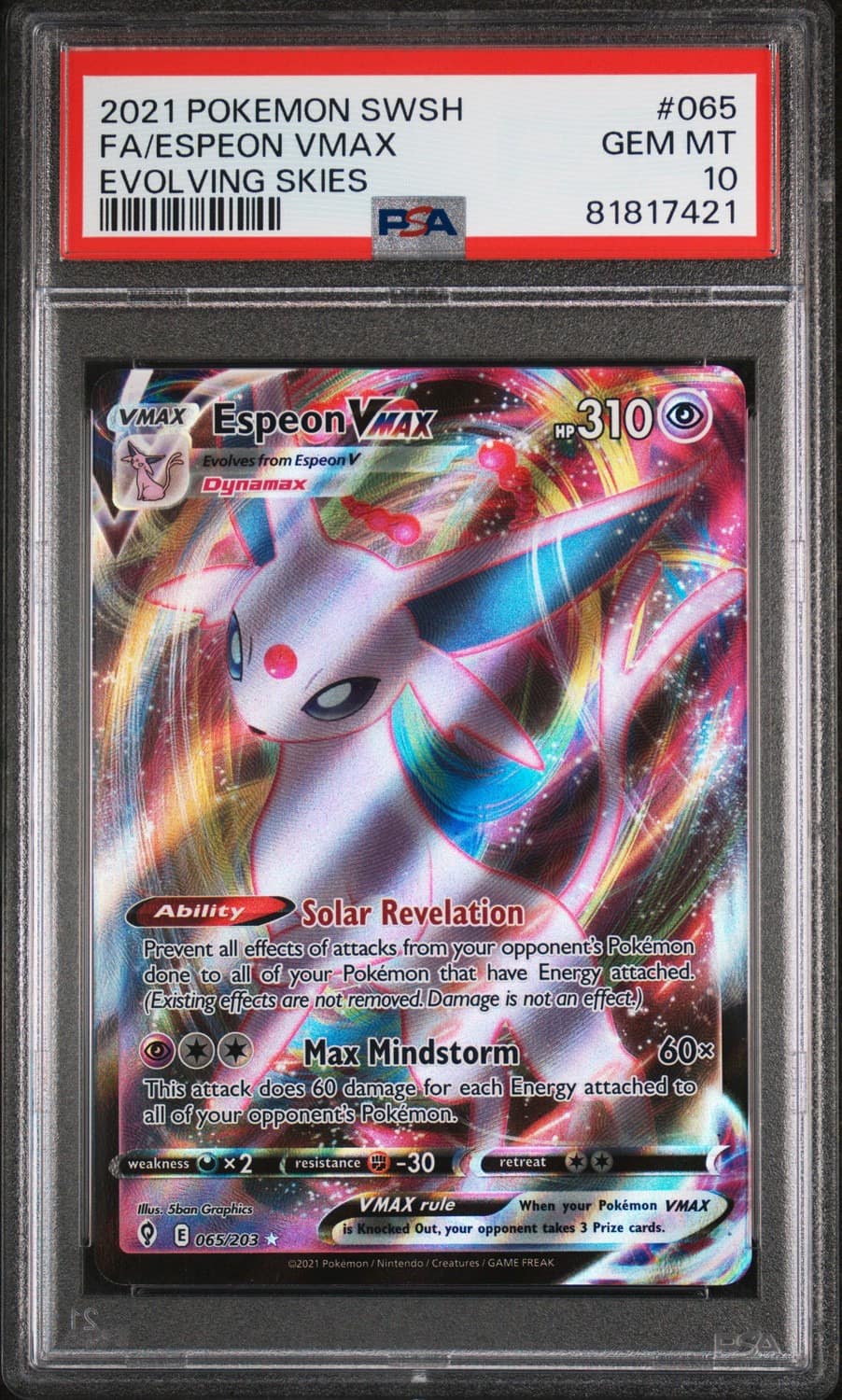Espeon Vmax