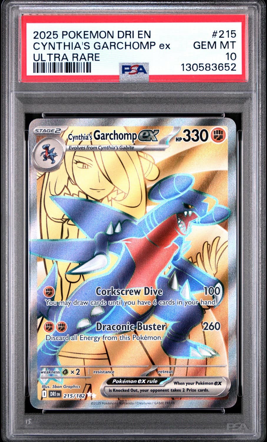 Cynthia'S Garchomp Ex