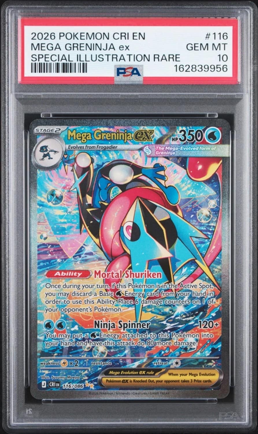 Mega Greninja Ex
