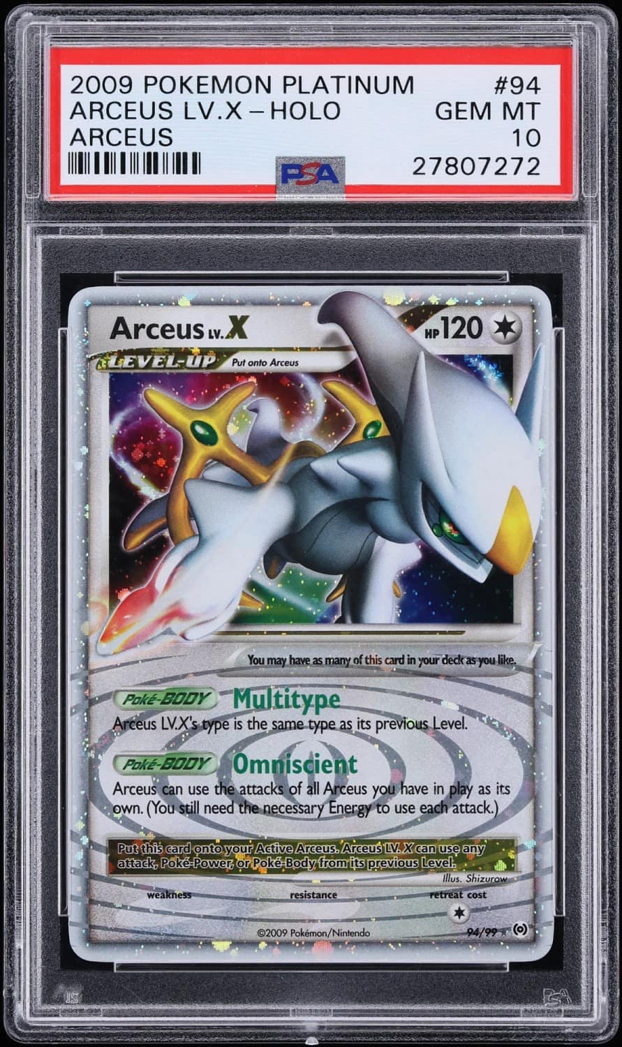 Arceus Lv X