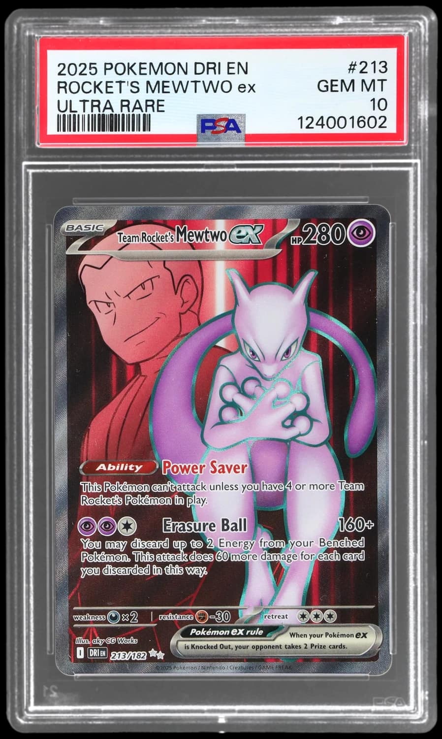 Rocket'S Mewtwo Ex