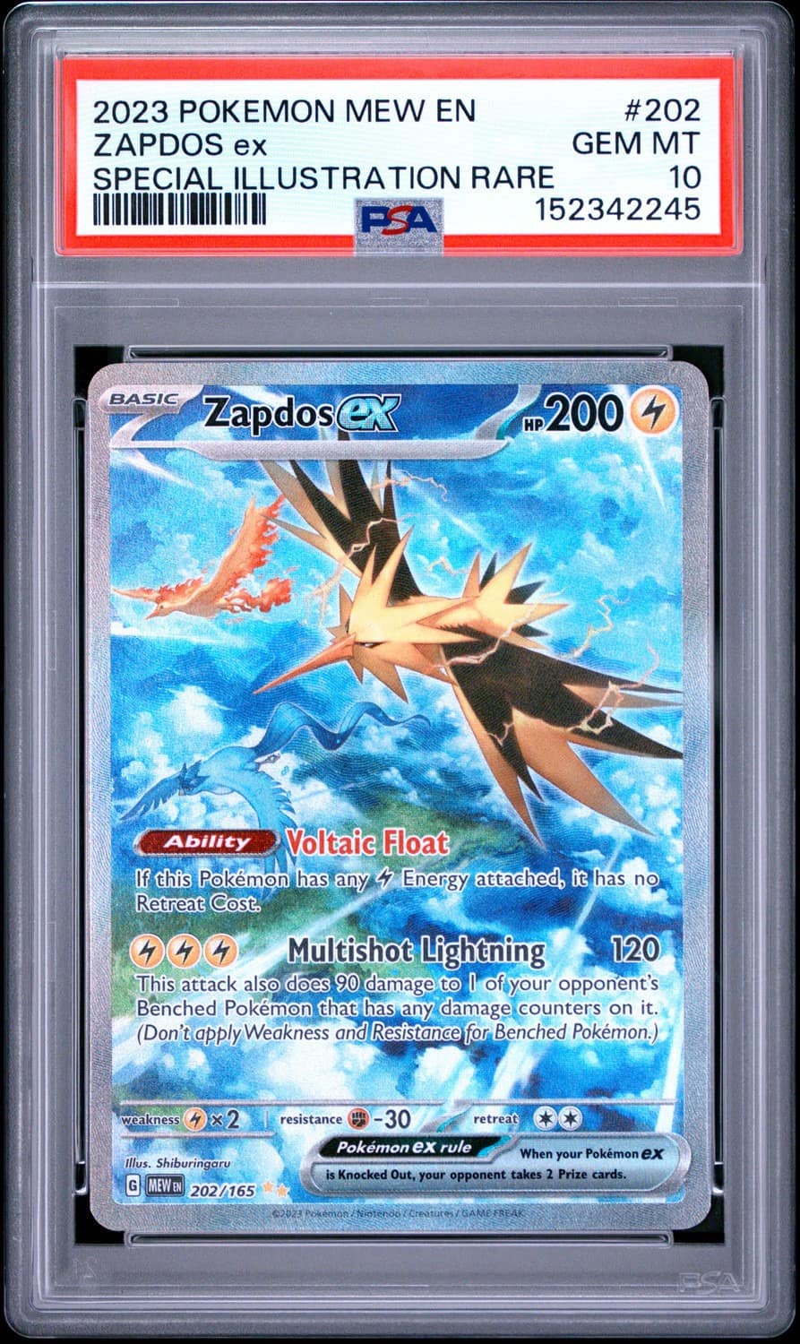 Zapdos Ex