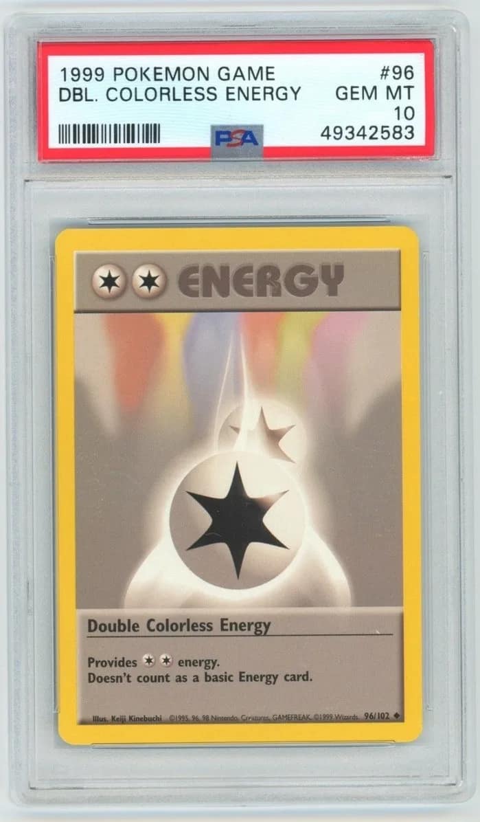 Double Colorless Energy