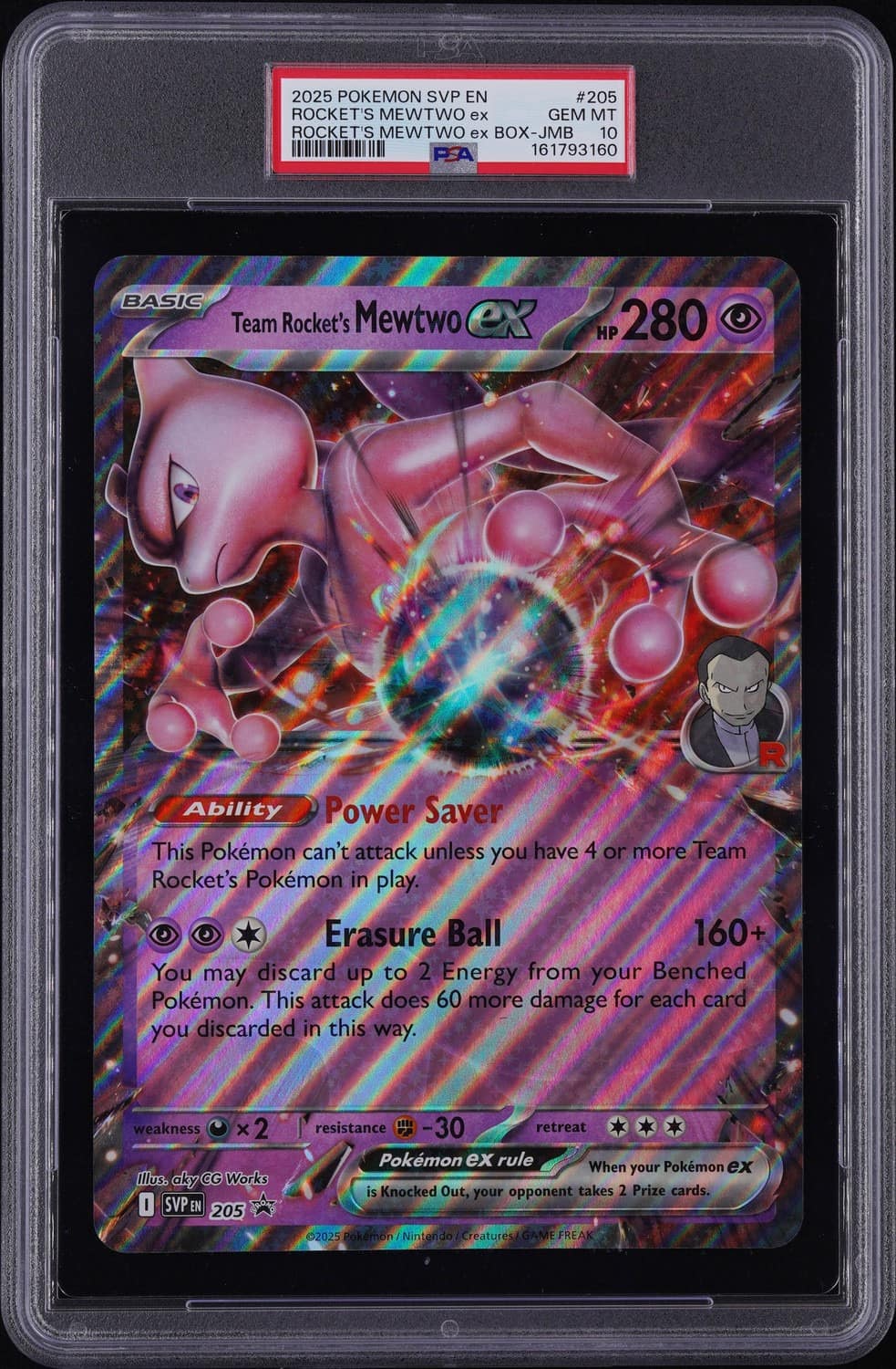 Rocket'S Mewtwo Ex