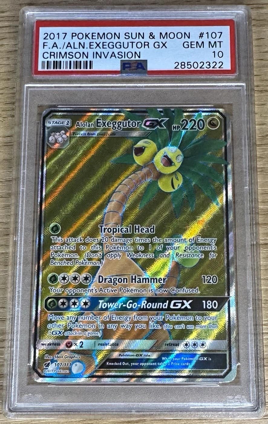 Alolan Exeggutor Gx