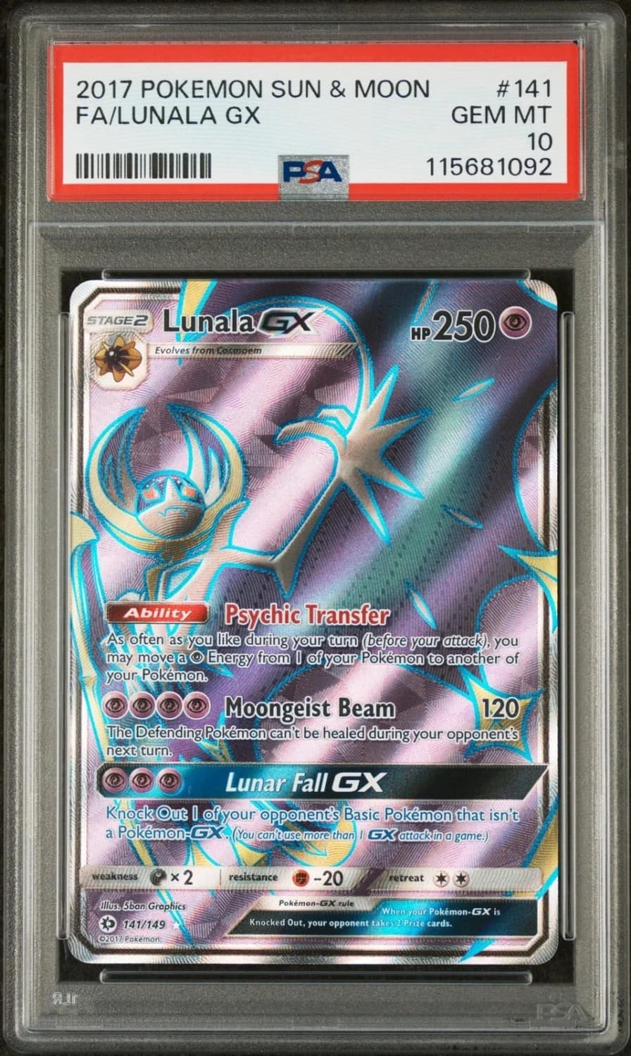 Lunala Gx