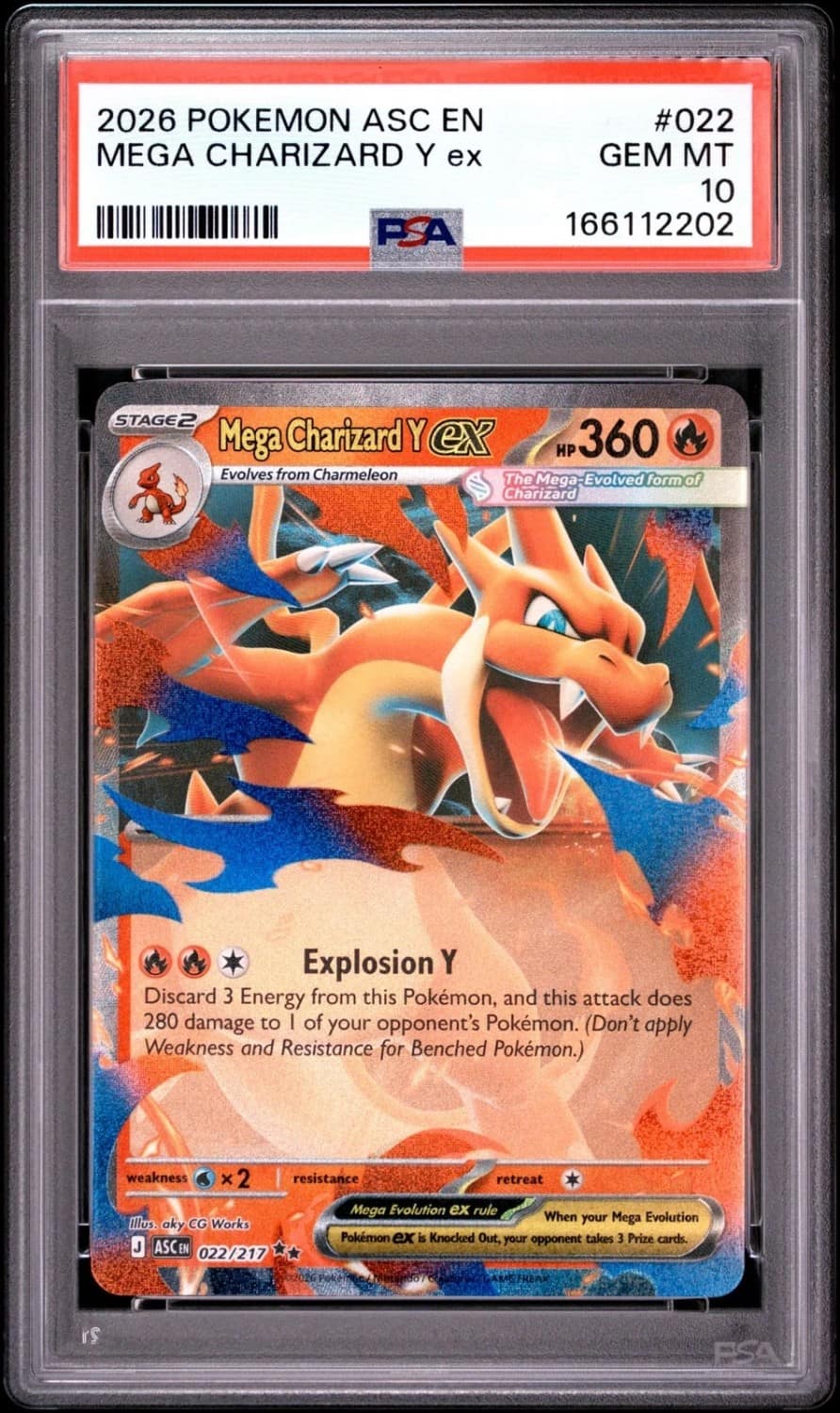 Mega Charizard Y Ex