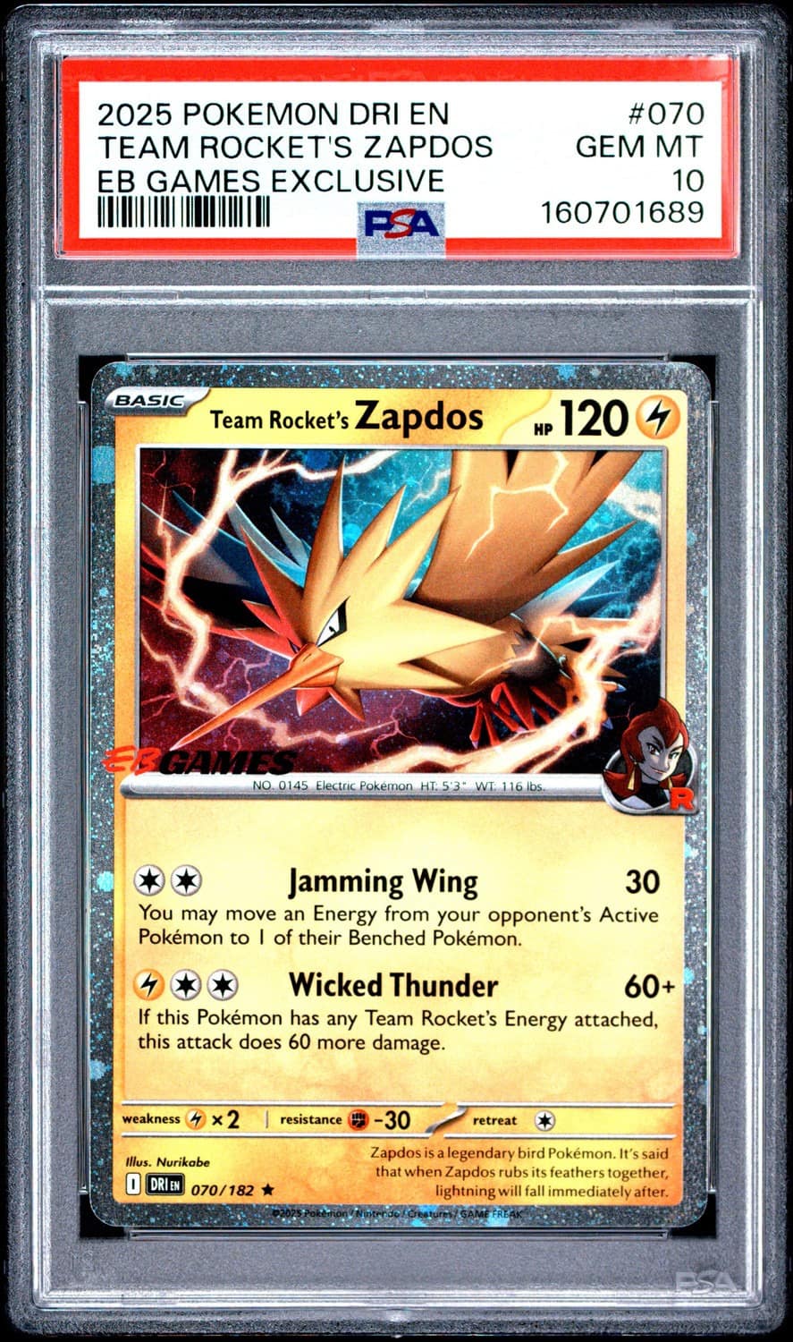 Team Rocket'S Zapdos