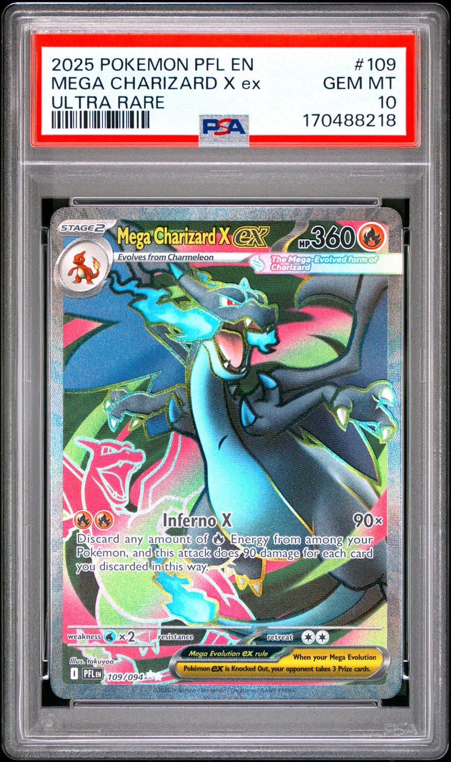 Mega Charizard X Ex