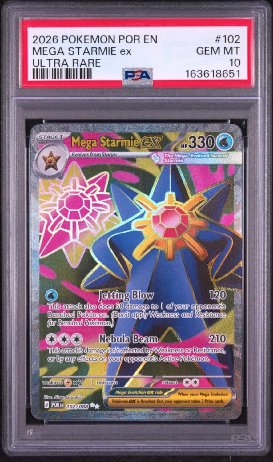 Mega Starmie Ex