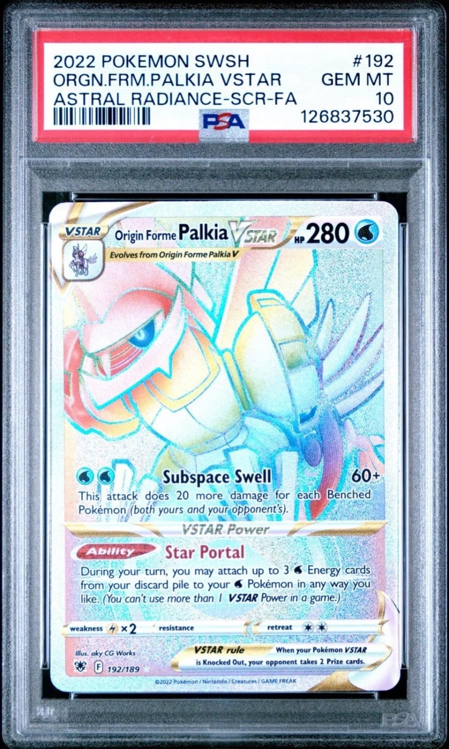 Organic Form Palkia Vstar