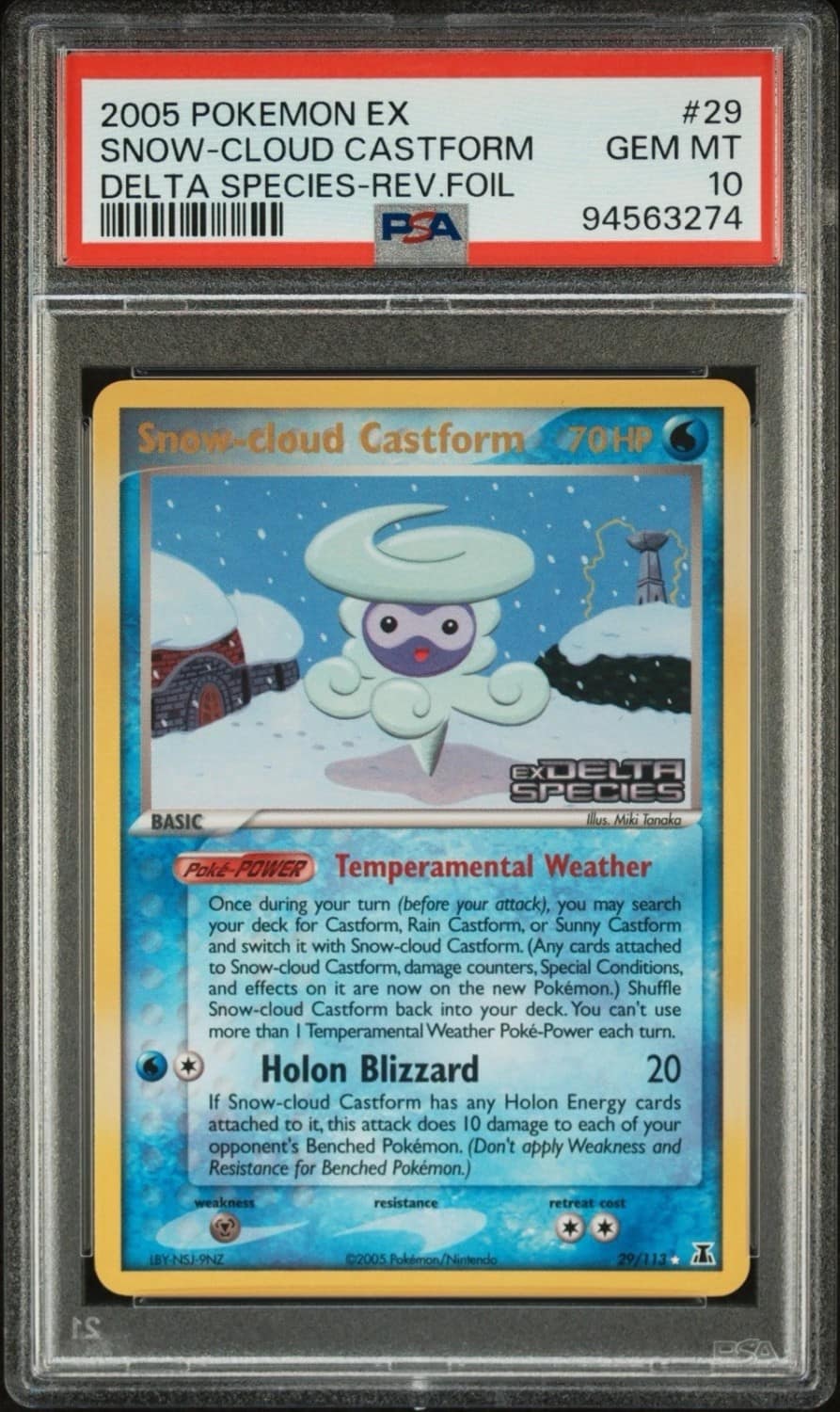 Snow-Cloud Castform