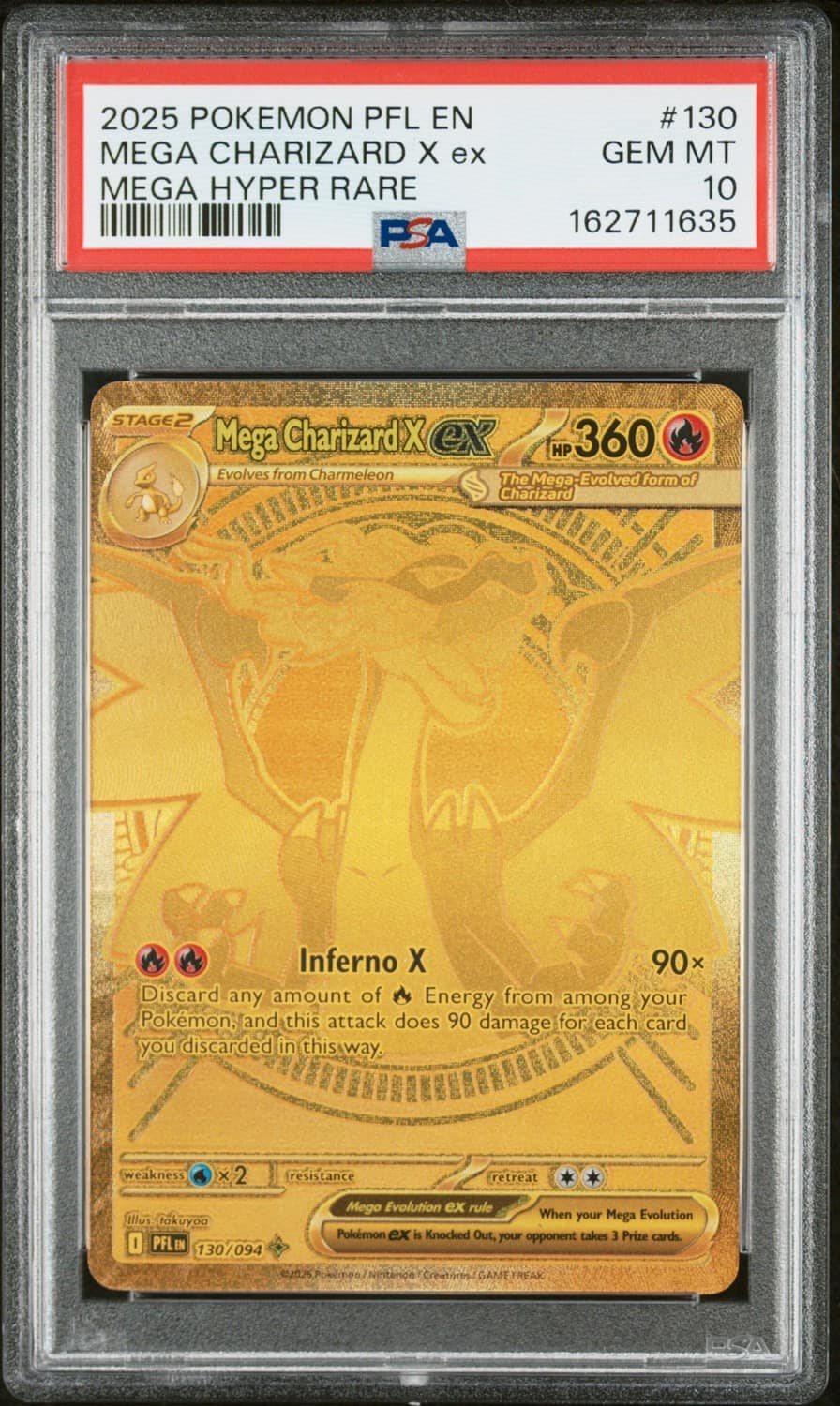 Mega Charizard X Ex