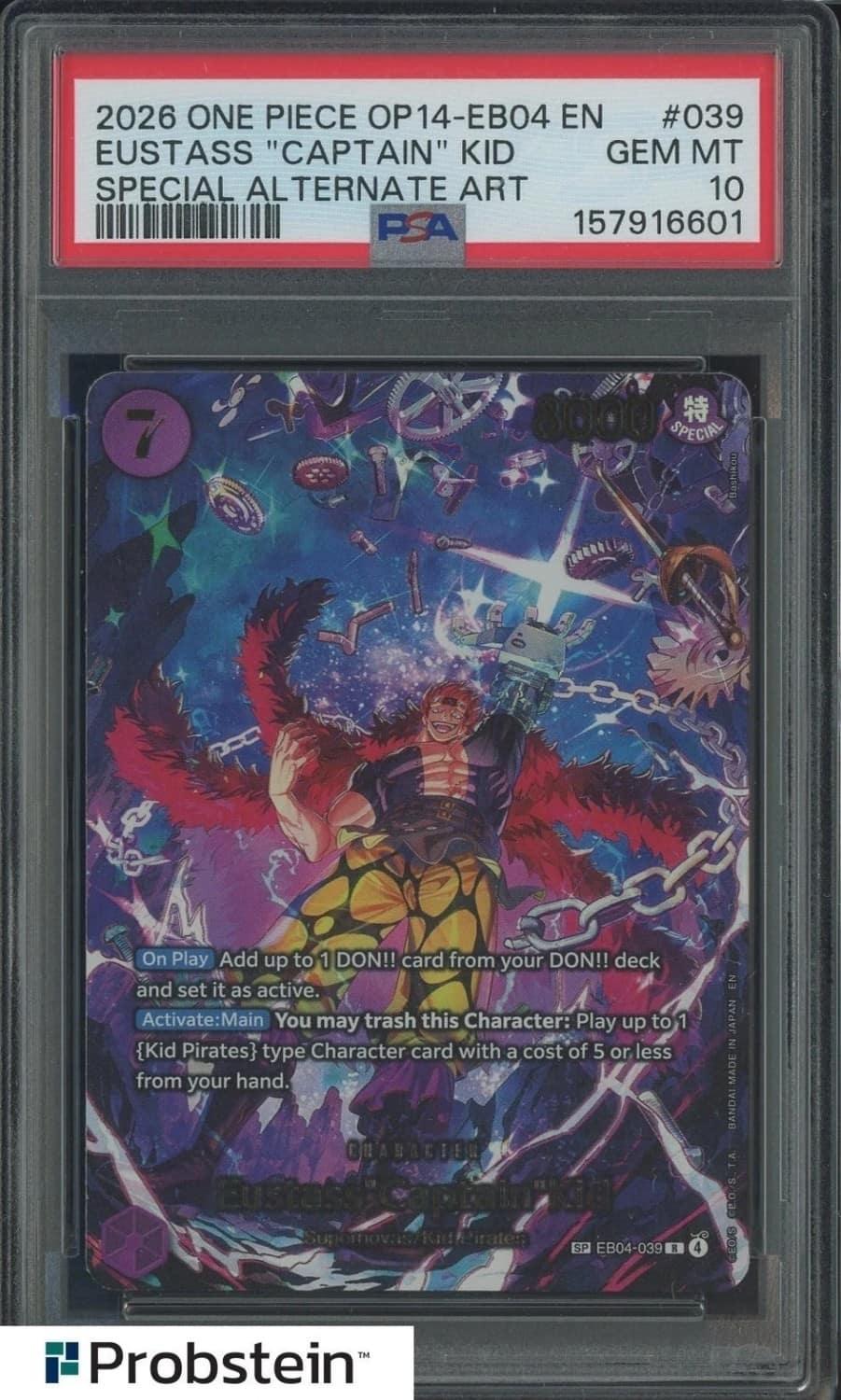 Eustass "captain" Kid