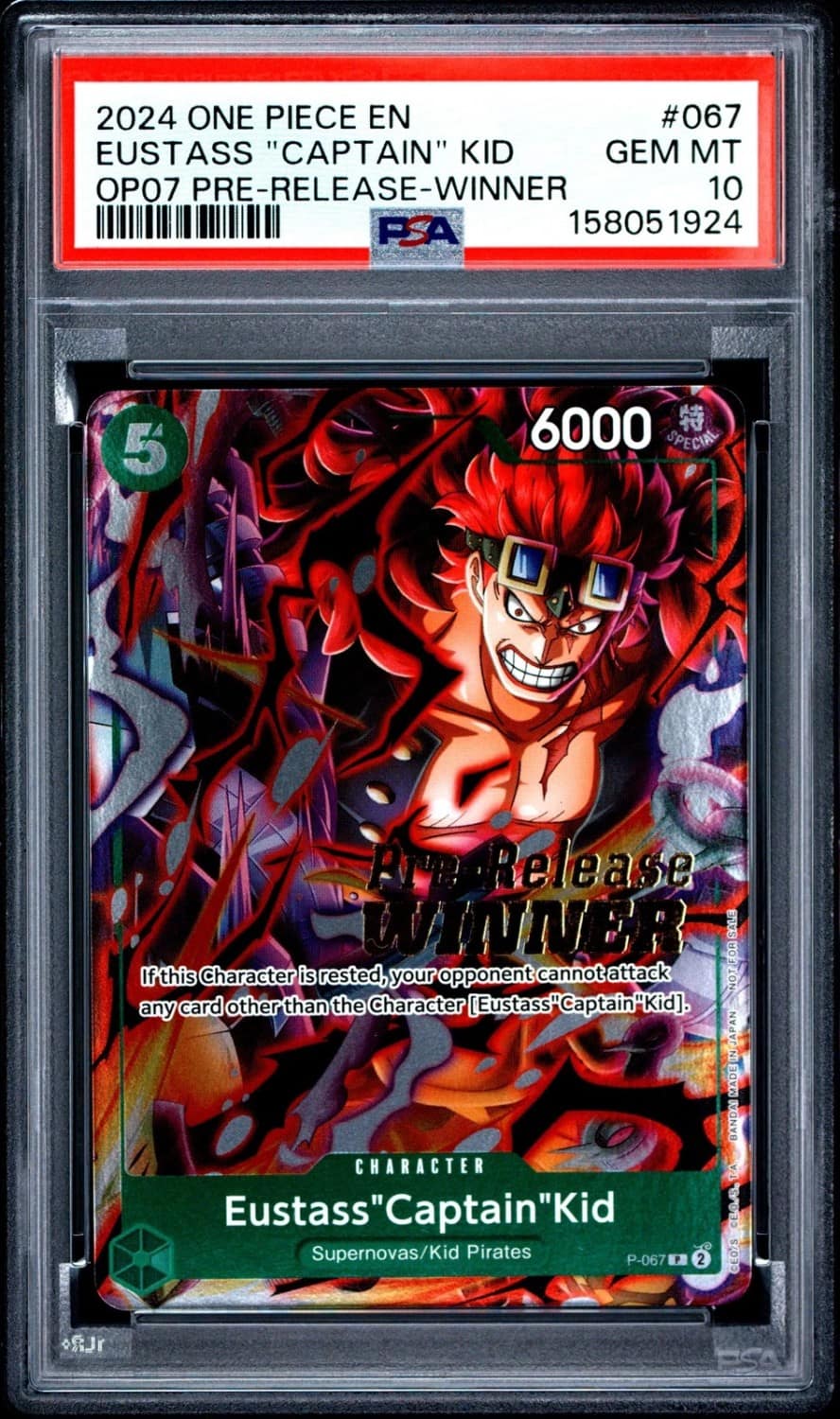 Eustass "captain" Kid