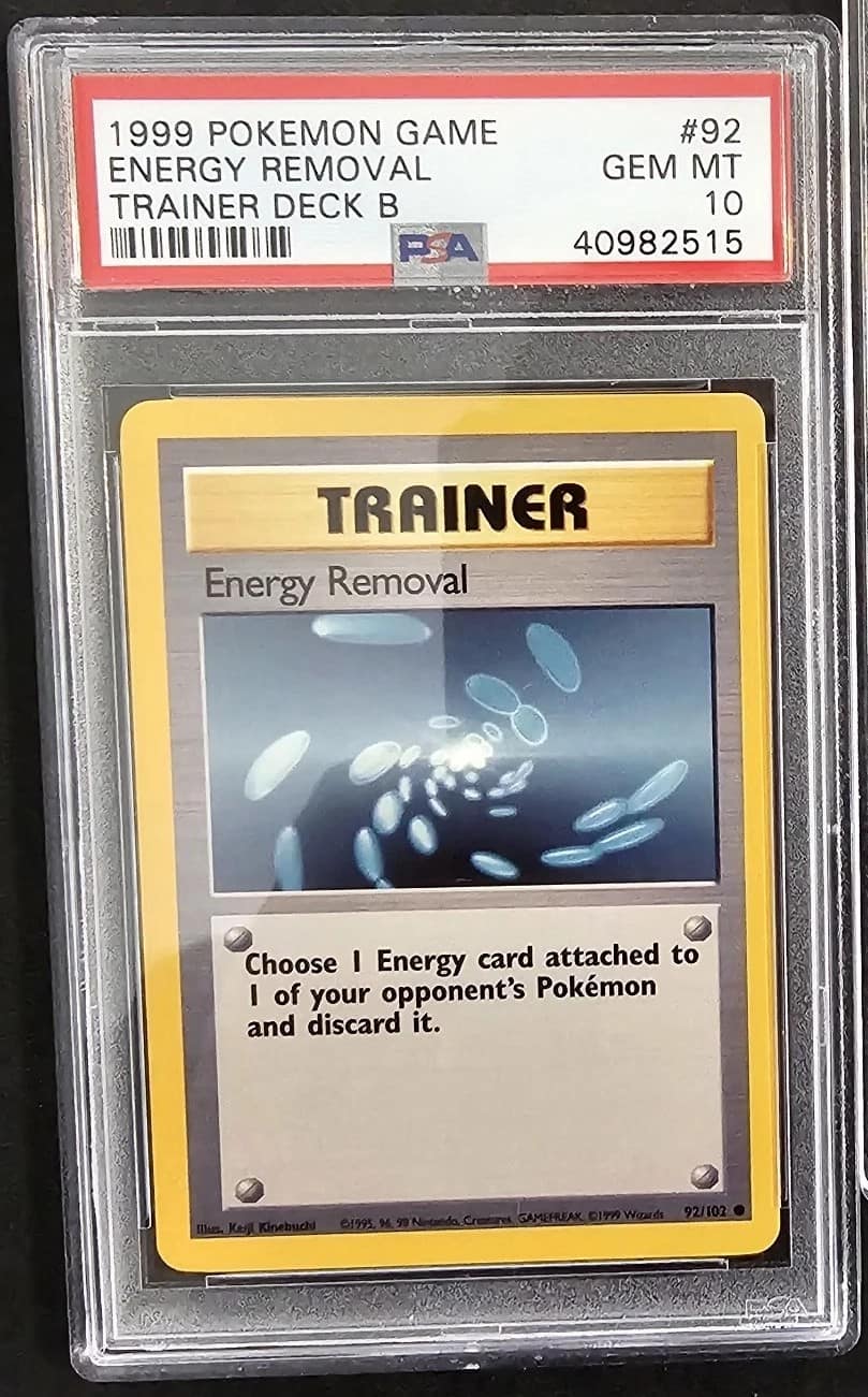 Energy Removal