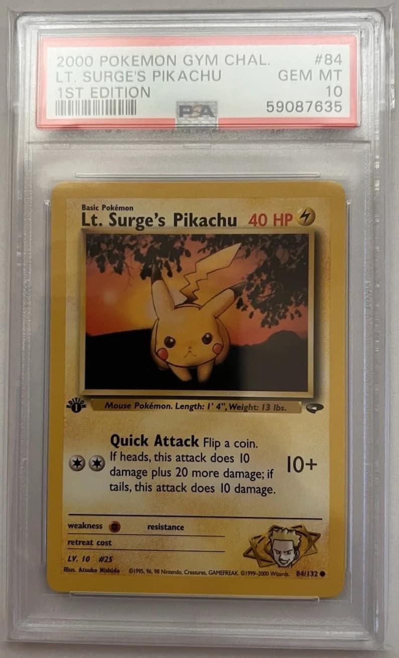 Lt. Surge'S Pikachu