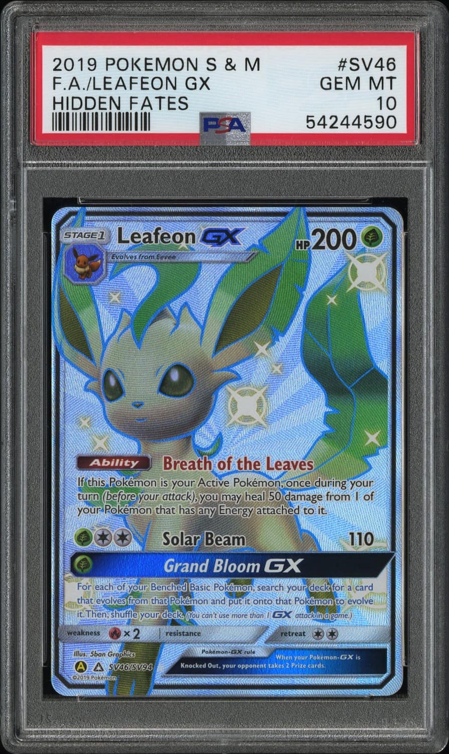 Leafeon Gx