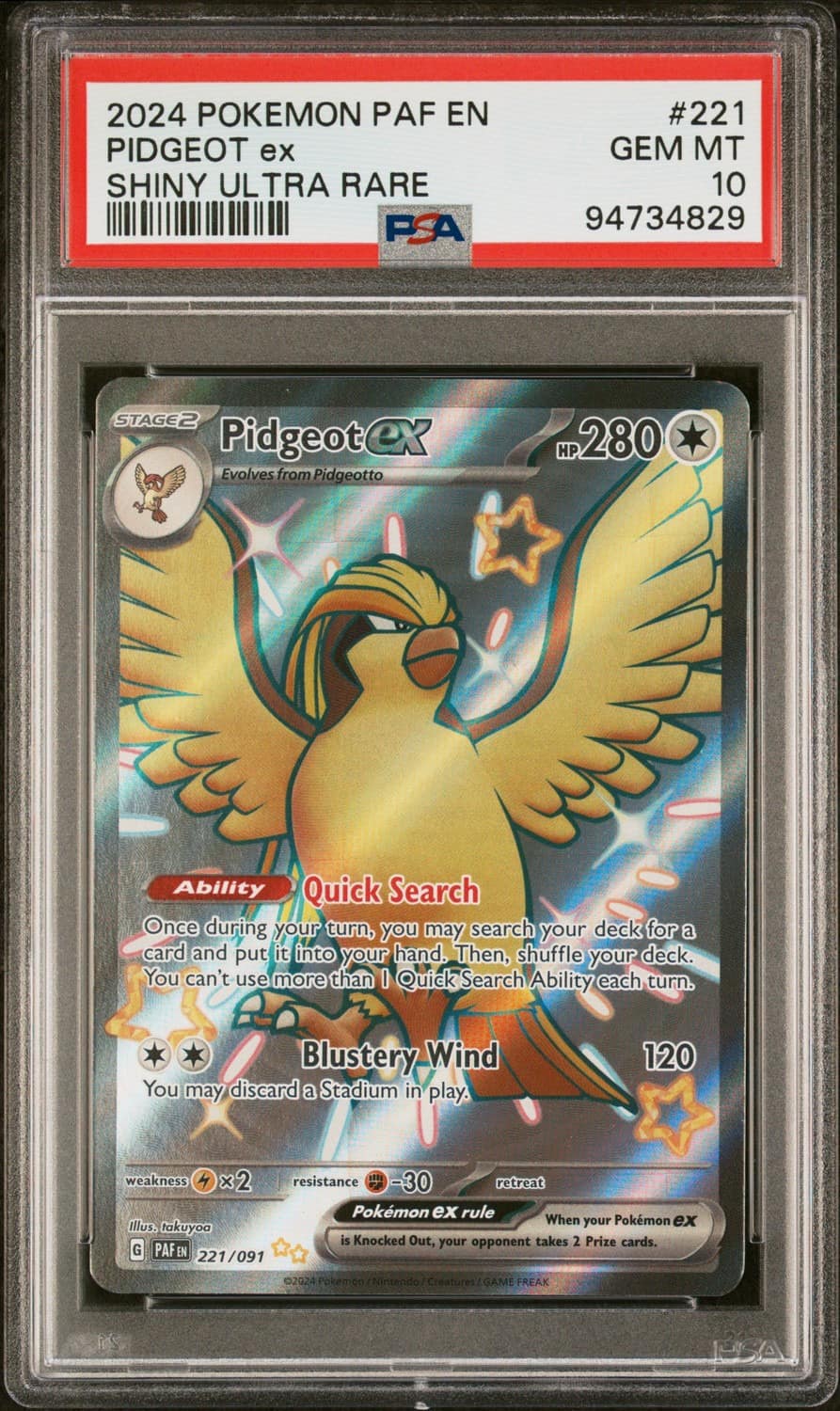 Pidgeot Ex