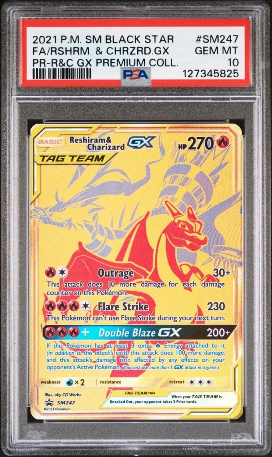 Reshiram & Charizard Gx