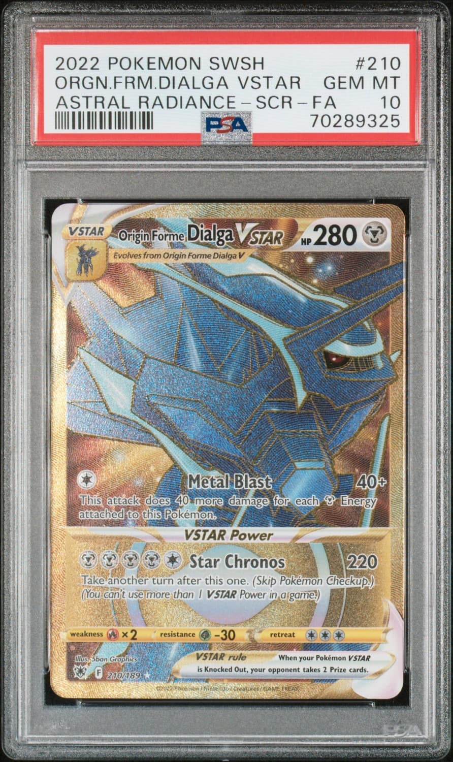 Origin Forme Dialga Vstar