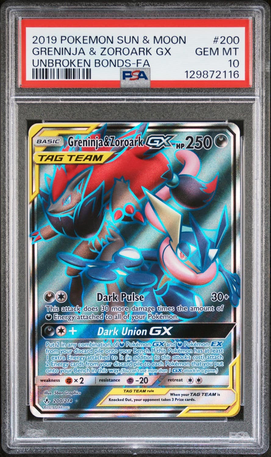 Greninja & Zoroark Gx