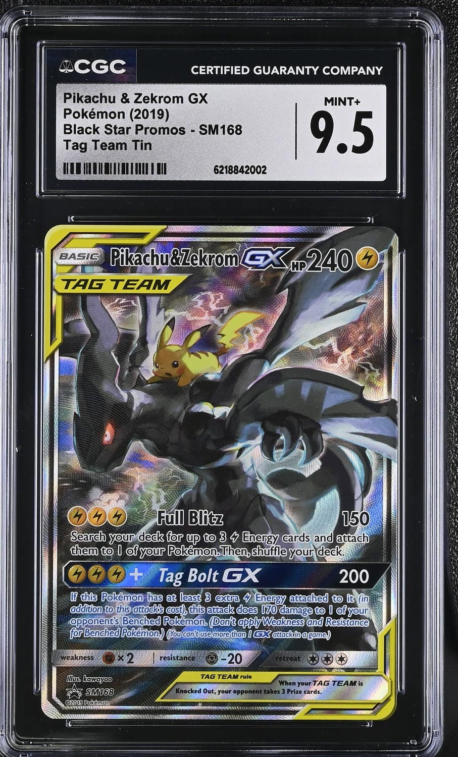 Pikachu & Zekrom Gx