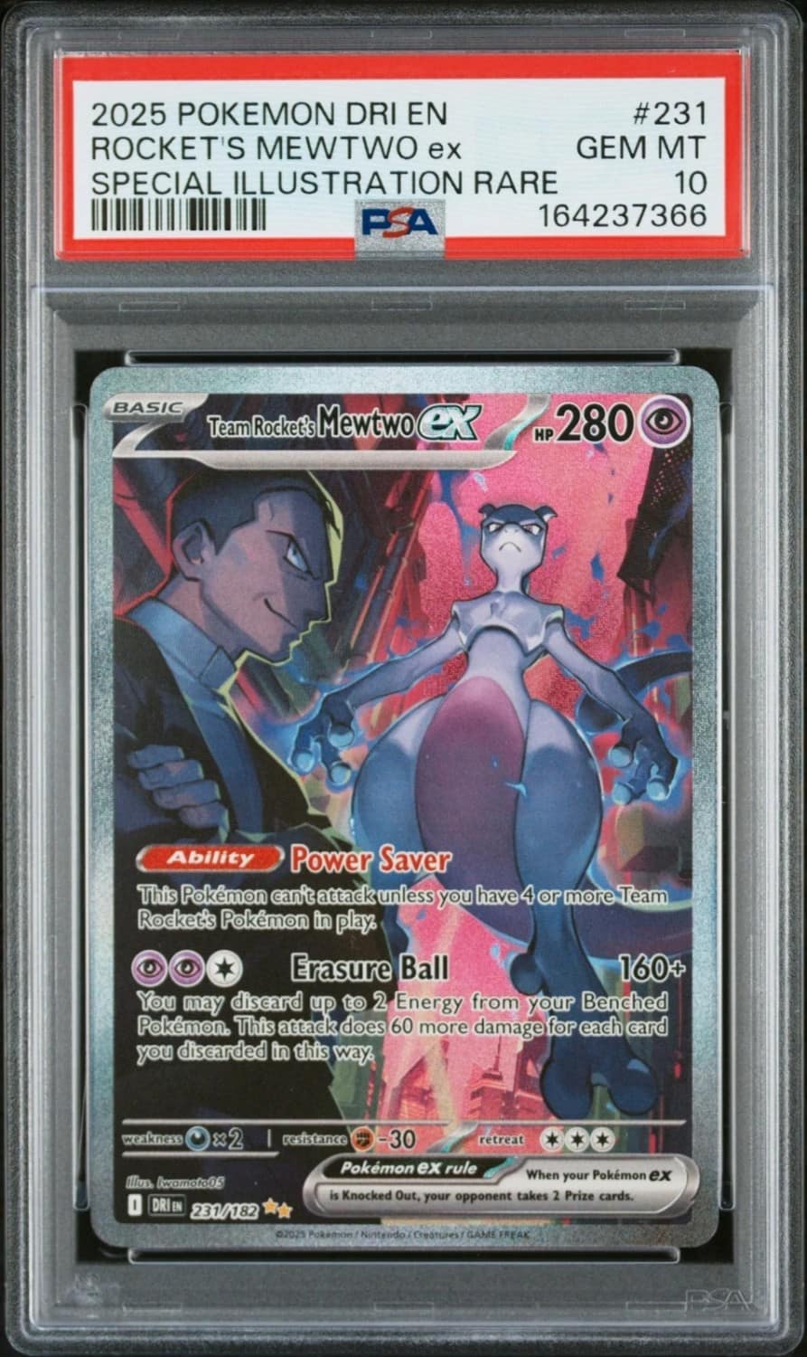 Rocket'S Mewtwo Ex