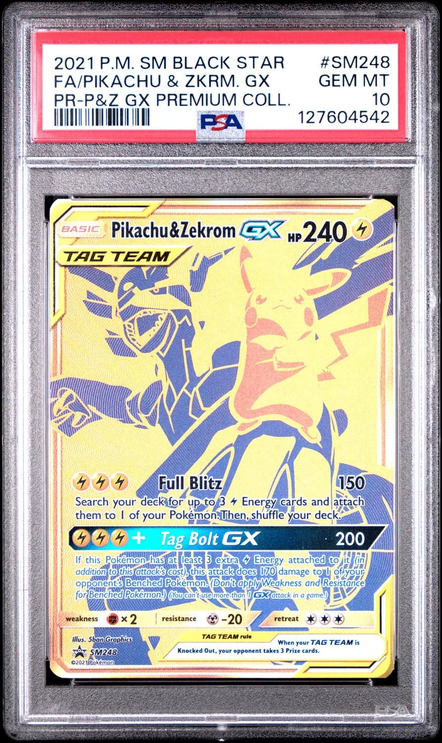 Pikachu & Zekrom Gx