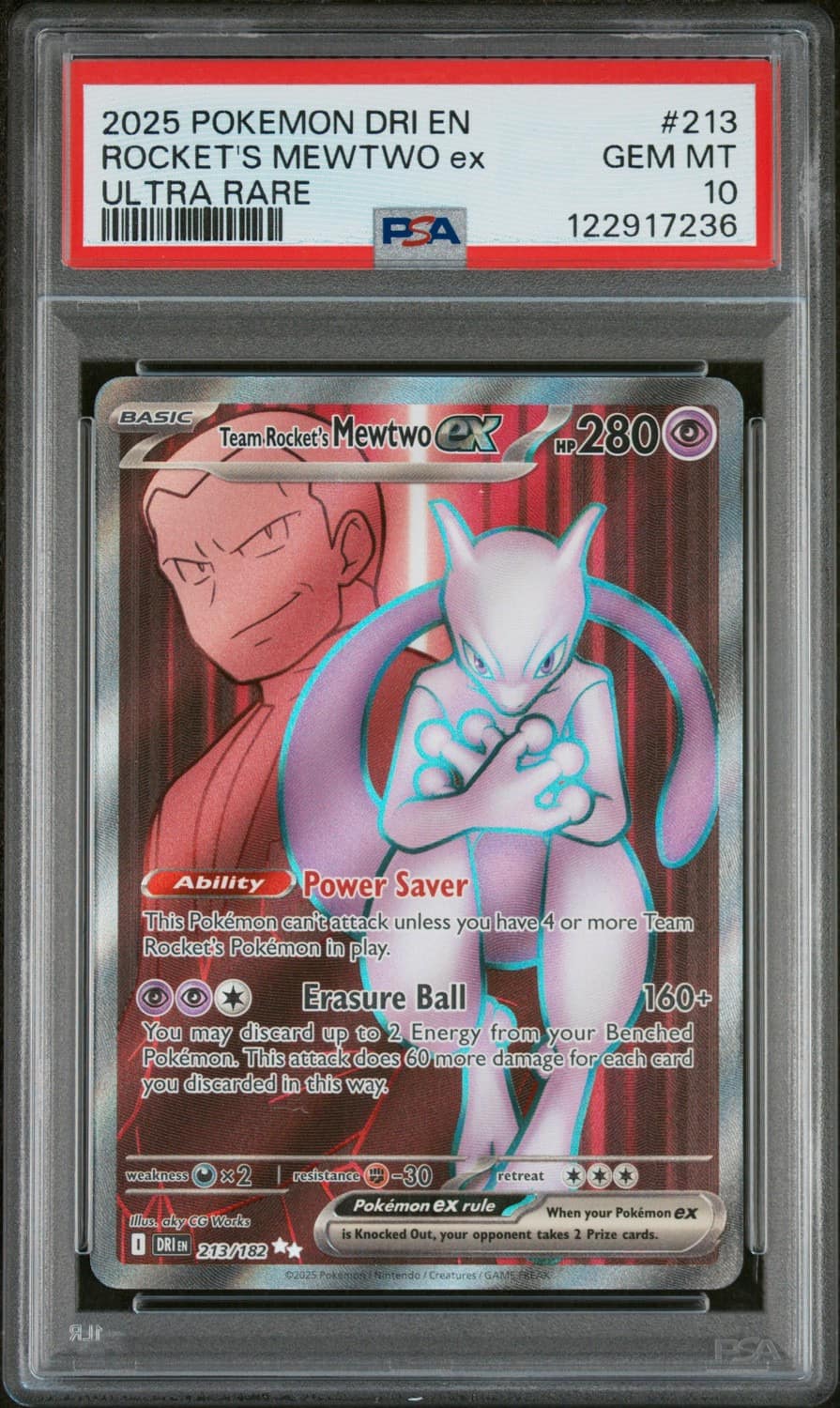 Rocket'S Mewtwo Ex