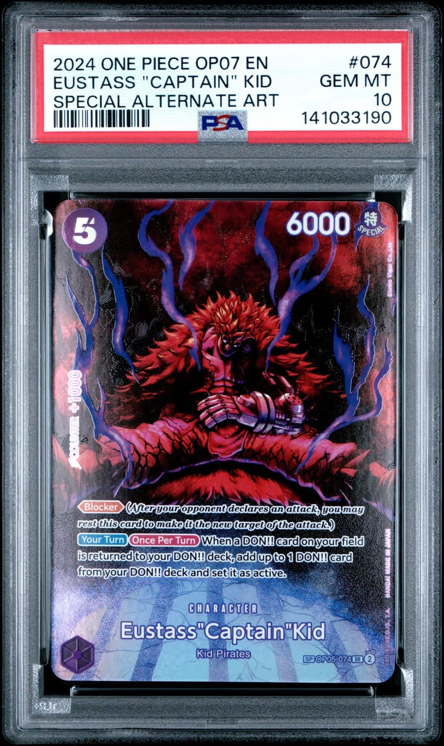 Eustass "captain" Kid