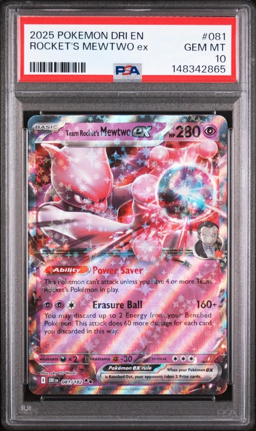 Rocket'S Mewtwo Ex