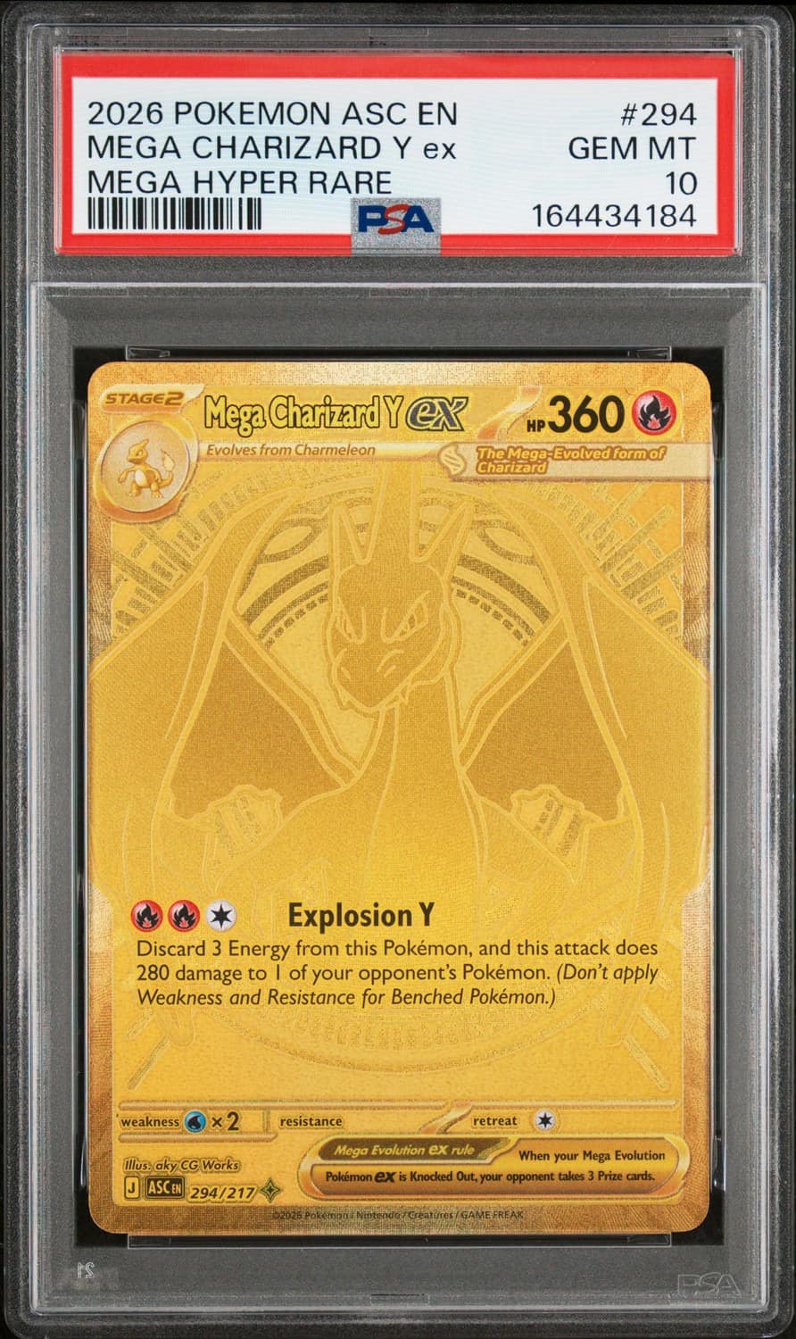 Mega Charizard Y Ex