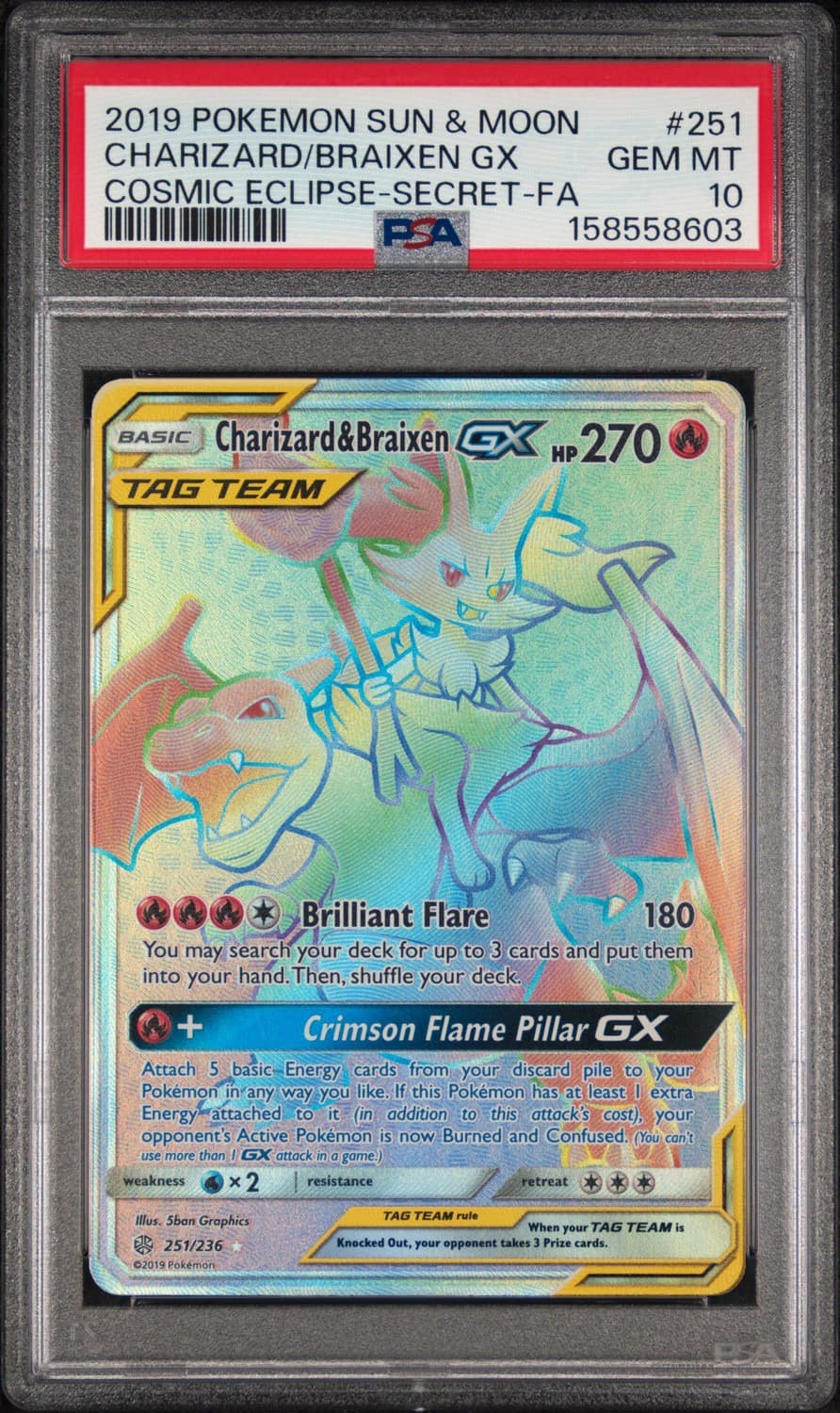 Charizard/braixen Gx