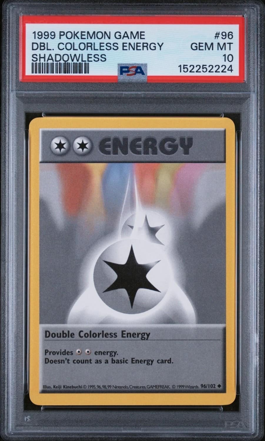 Double Colorless Energy