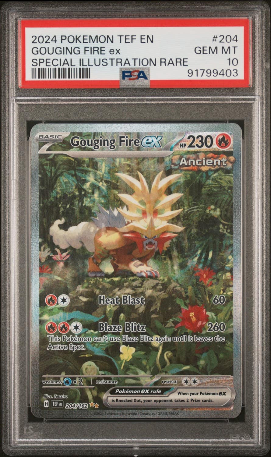Gouging Fire Ex