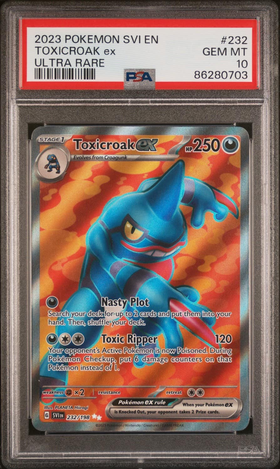Toxicroak Ex