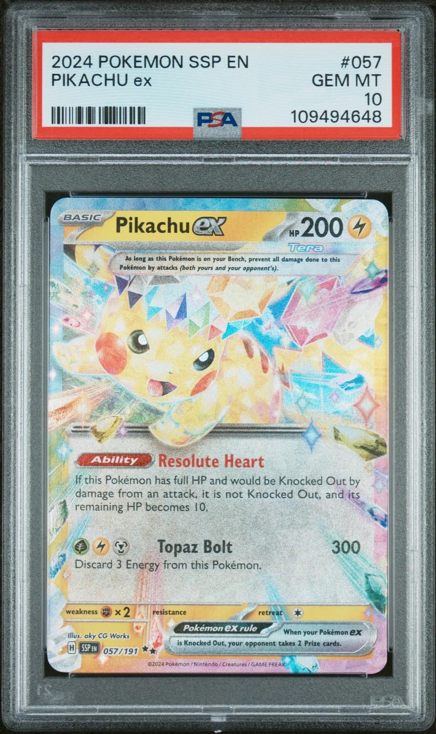 Pikachu Ex