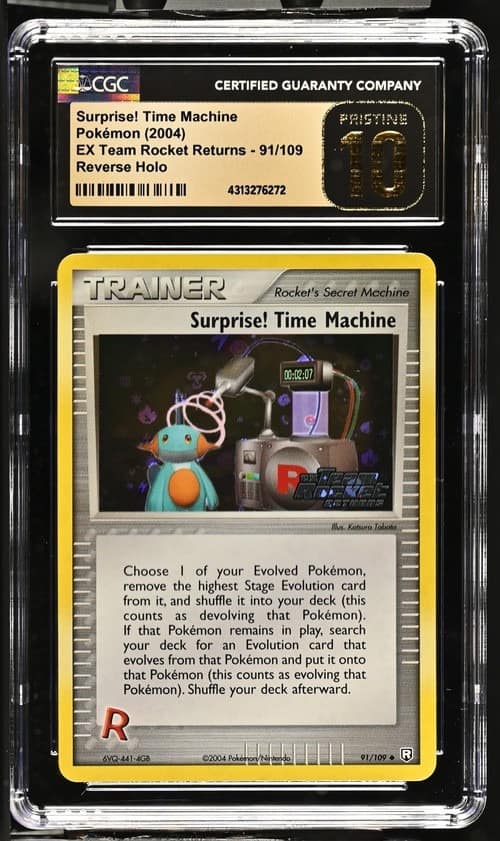 Surprise! Time Machine