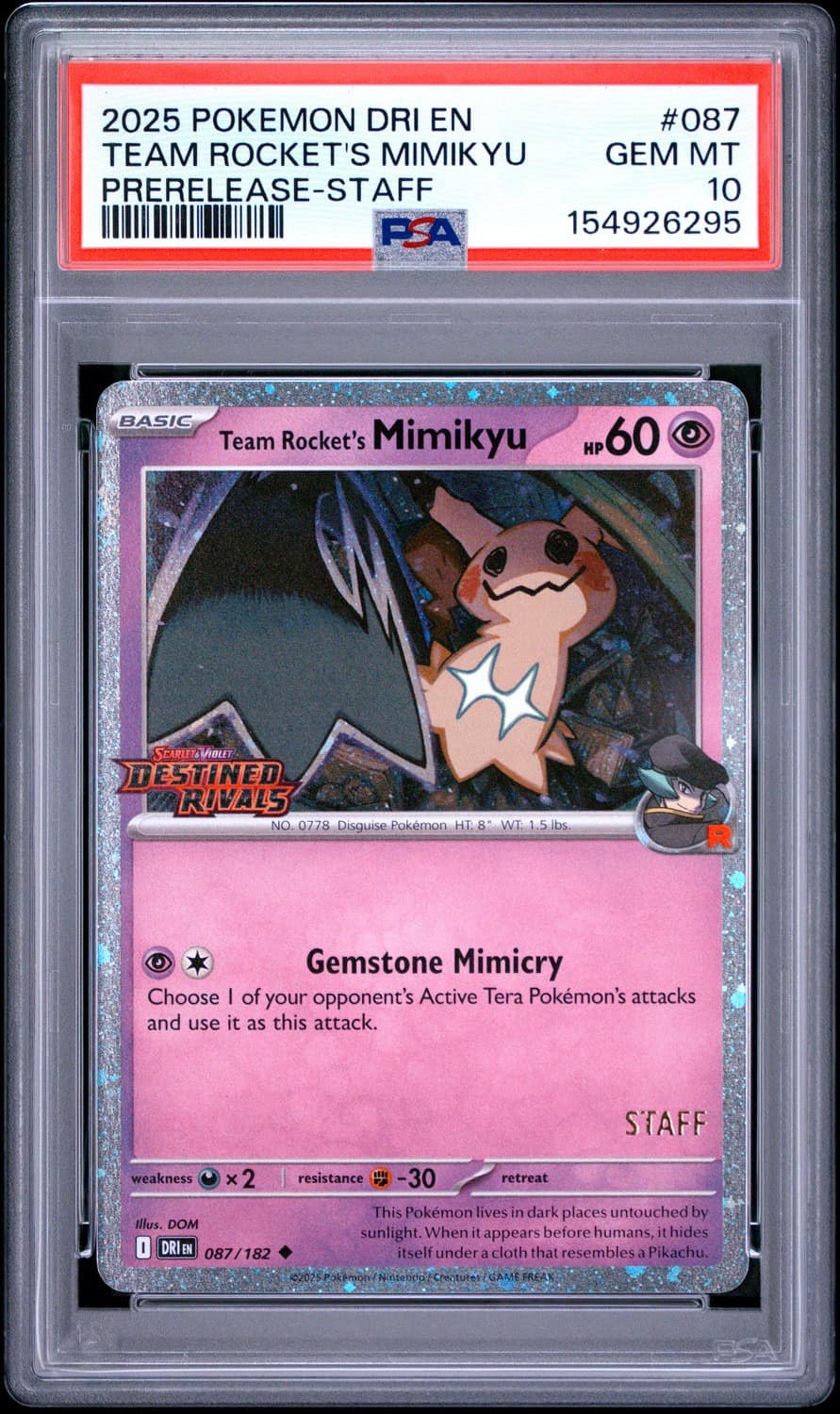 Team Rocket'S Mimikyu