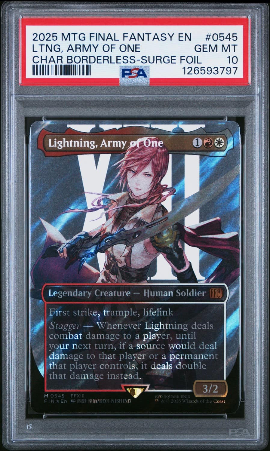 Lightning, Army Of One