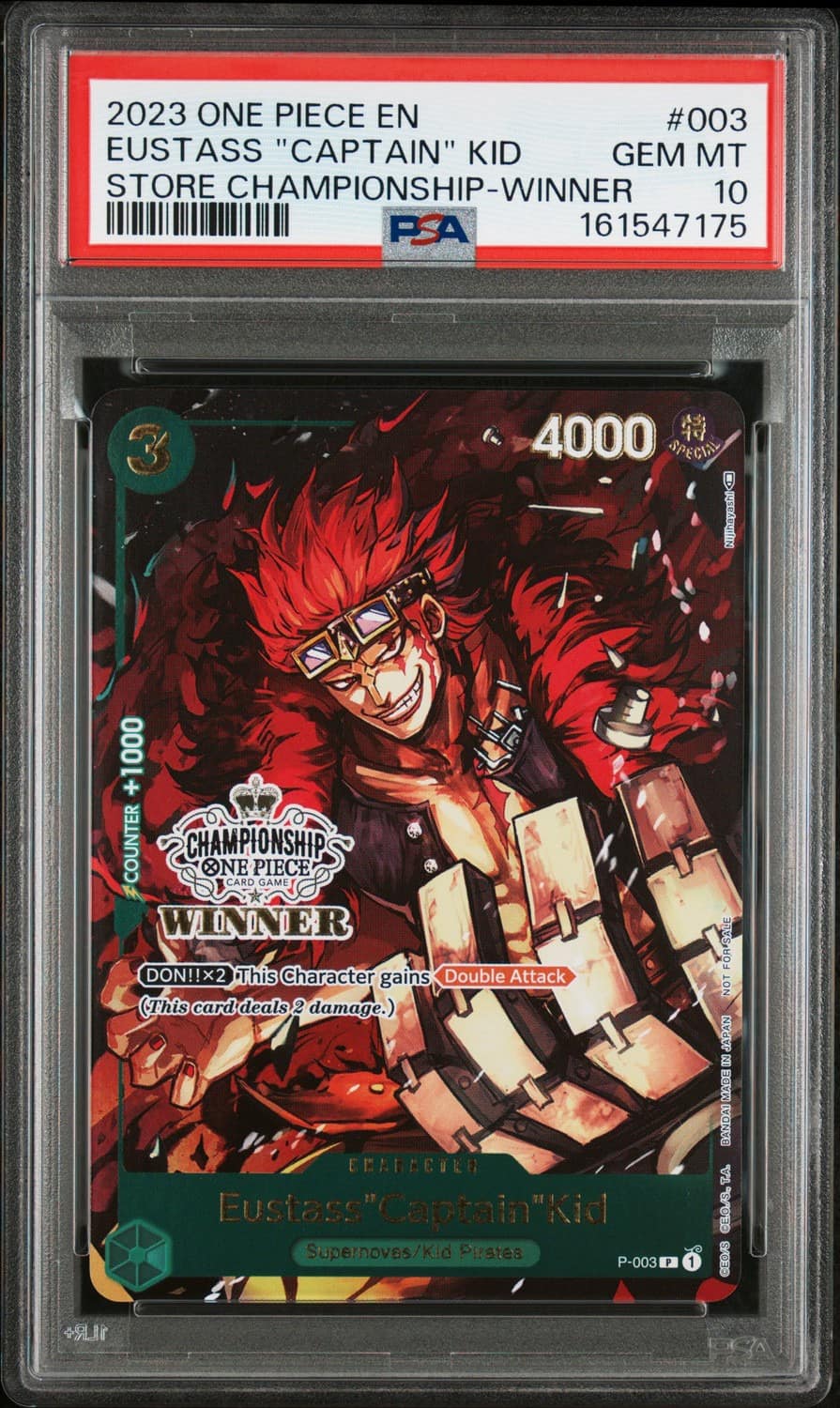 Eustass "captain" Kid