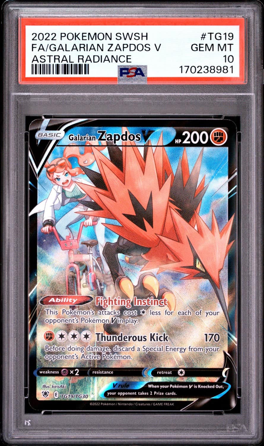 Galarian Zapdos V